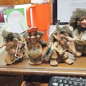 Lot of The Original NY Form Norway Trolls